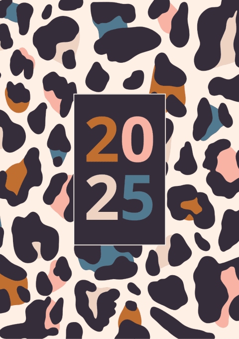 Calendrier mural 2025 - Animaux