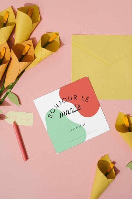 Cartes étapes bébé - Première année